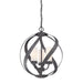 Myhouse Lighting Quoizel - BMS2816OK - Three Light Pendant - Blacksmith - Old Black Finish