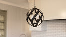 Myhouse Lighting Quoizel - BMS2820OK - Four Light Pendant - Blacksmith - Old Black Finish