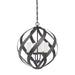 Myhouse Lighting Quoizel - BMS2820OK - Four Light Pendant - Blacksmith - Old Black Finish