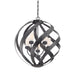 Myhouse Lighting Quoizel - BMS2826OK - Five Light Pendant - Blacksmith - Old Black Finish