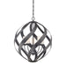 Myhouse Lighting Quoizel - BMS2826OK - Five Light Pendant - Blacksmith - Old Black Finish