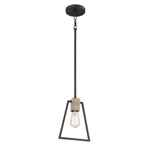 Myhouse Lighting Quoizel - BRT1507GK - One Light Mini Pendant - Brockton - Grey Ash