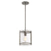 Myhouse Lighting Quoizel - FTS1509MM - One Light Mini Pendant - Fortress - Mottled Silver