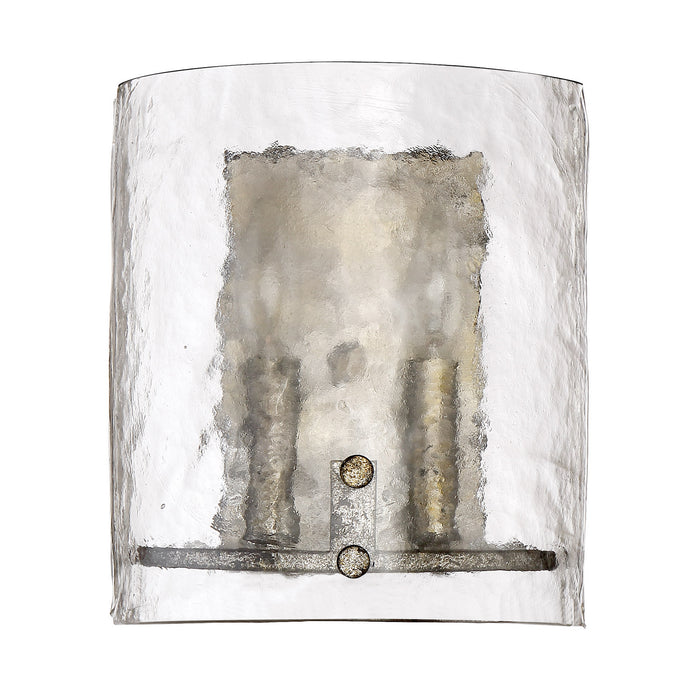 Myhouse Lighting Quoizel - FTS8802MM - Two Light Wall Sconce - Fortress - Mottled Silver