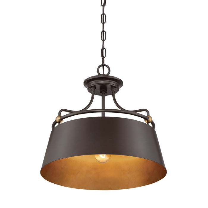 Myhouse Lighting Quoizel - FV2818WT - Three Light Pendant - Fairview - Western Bronze