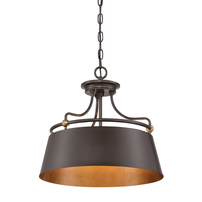 Myhouse Lighting Quoizel - FV2818WT - Three Light Pendant - Fairview - Western Bronze