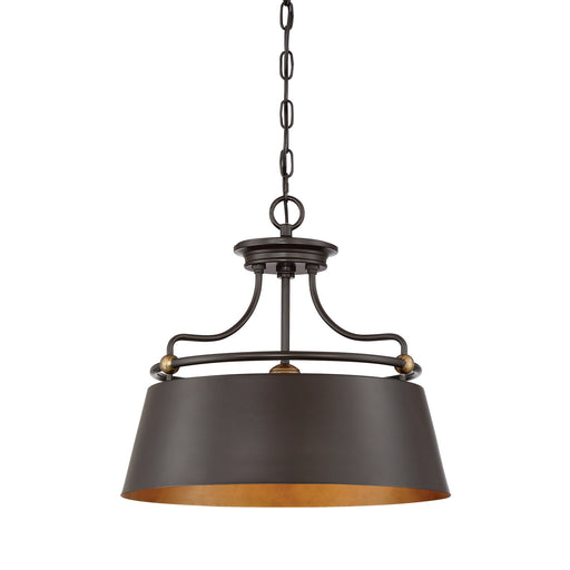 Myhouse Lighting Quoizel - FV2818WT - Three Light Pendant - Fairview - Western Bronze