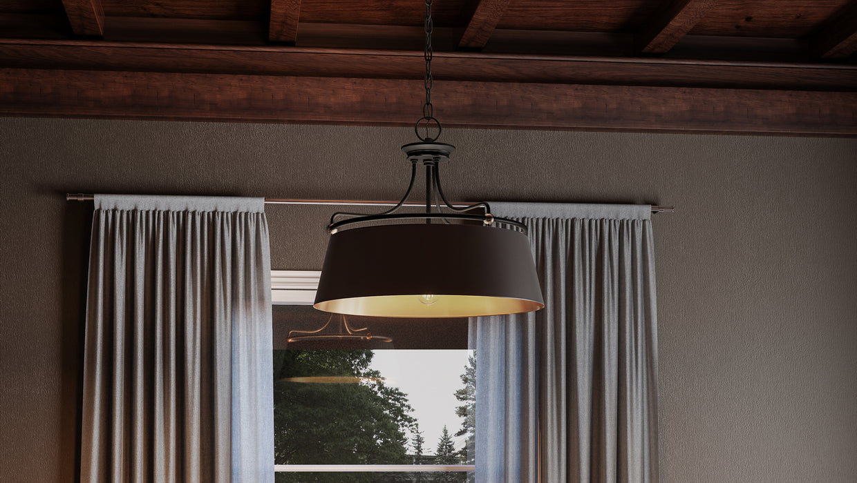 Myhouse Lighting Quoizel - FV2824WT - Four Light Pendant - Fairview - Western Bronze