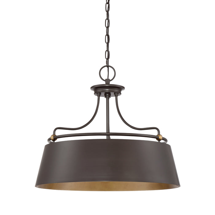 Myhouse Lighting Quoizel - FV2824WT - Four Light Pendant - Fairview - Western Bronze