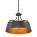 Myhouse Lighting Quoizel - FV2824WT - Four Light Pendant - Fairview - Western Bronze