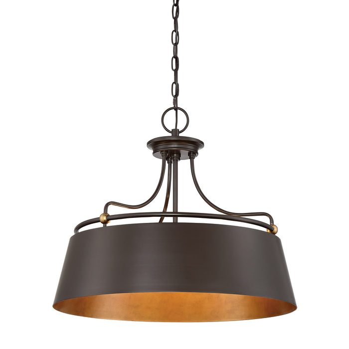 Myhouse Lighting Quoizel - FV2824WT - Four Light Pendant - Fairview - Western Bronze