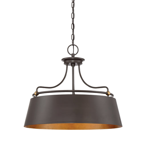 Myhouse Lighting Quoizel - FV2824WT - Four Light Pendant - Fairview - Western Bronze