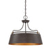 Myhouse Lighting Quoizel - FV2824WT - Four Light Pendant - Fairview - Western Bronze