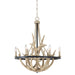 Myhouse Lighting Quoizel - JR5006EK - Six Light Chandelier - Journey - Earth Black