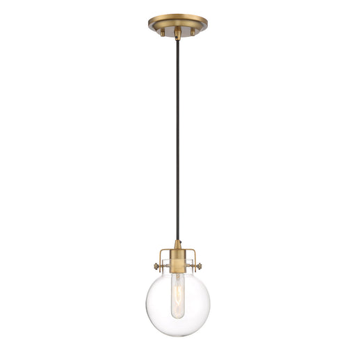 Myhouse Lighting Quoizel - SDL1506WS - One Light Mini Pendant - Sidwell - Weathered Brass