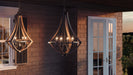 Myhouse Lighting Quoizel - SHR2818RK - Four Light Pendant - Shire - Rustic Black