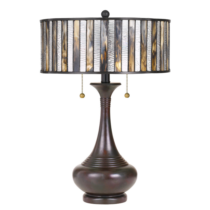 Myhouse Lighting Quoizel - TF3334TVA - Two Light Table Lamp - Roland - Valiant Bronze