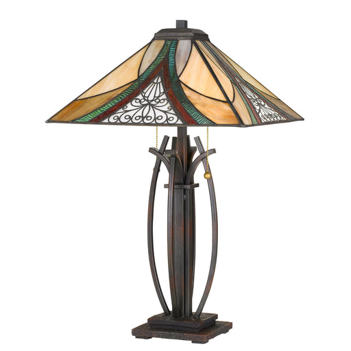 Myhouse Lighting Quoizel - TF3342TVA - Two Light Table Lamp - Orleans - Valiant Bronze