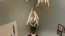 Myhouse Lighting Quoizel - VP5204WS - Four Light Foyer Pendant - Viewpoint - Weathered Brass