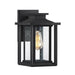 Myhouse Lighting Quoizel - WKF8407EK - One Light Outdoor Wall Lantern - Wakefield - Earth Black