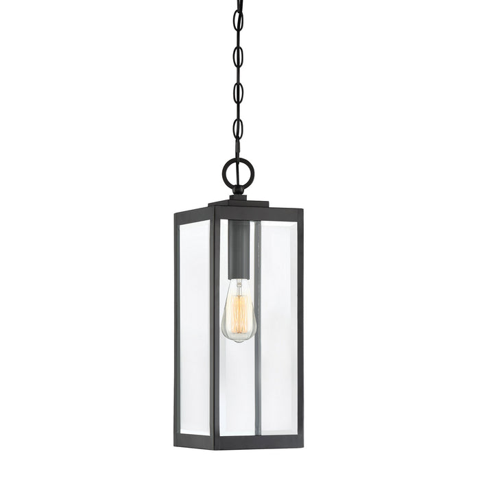 Myhouse Lighting Quoizel - WVR1907EK - One Light Outdoor Hanging Lantern - Westover - Earth Black