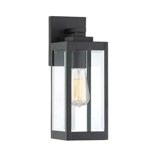 Myhouse Lighting Quoizel - WVR8405EK - One Light Outdoor Wall Lantern - Westover - Earth Black