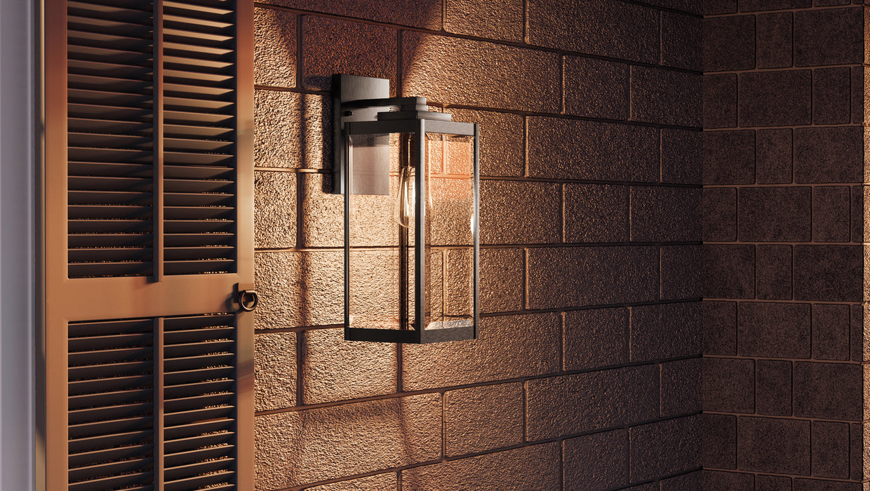 Myhouse Lighting Quoizel - WVR8406EK - One Light Outdoor Wall Lantern - Westover - Earth Black