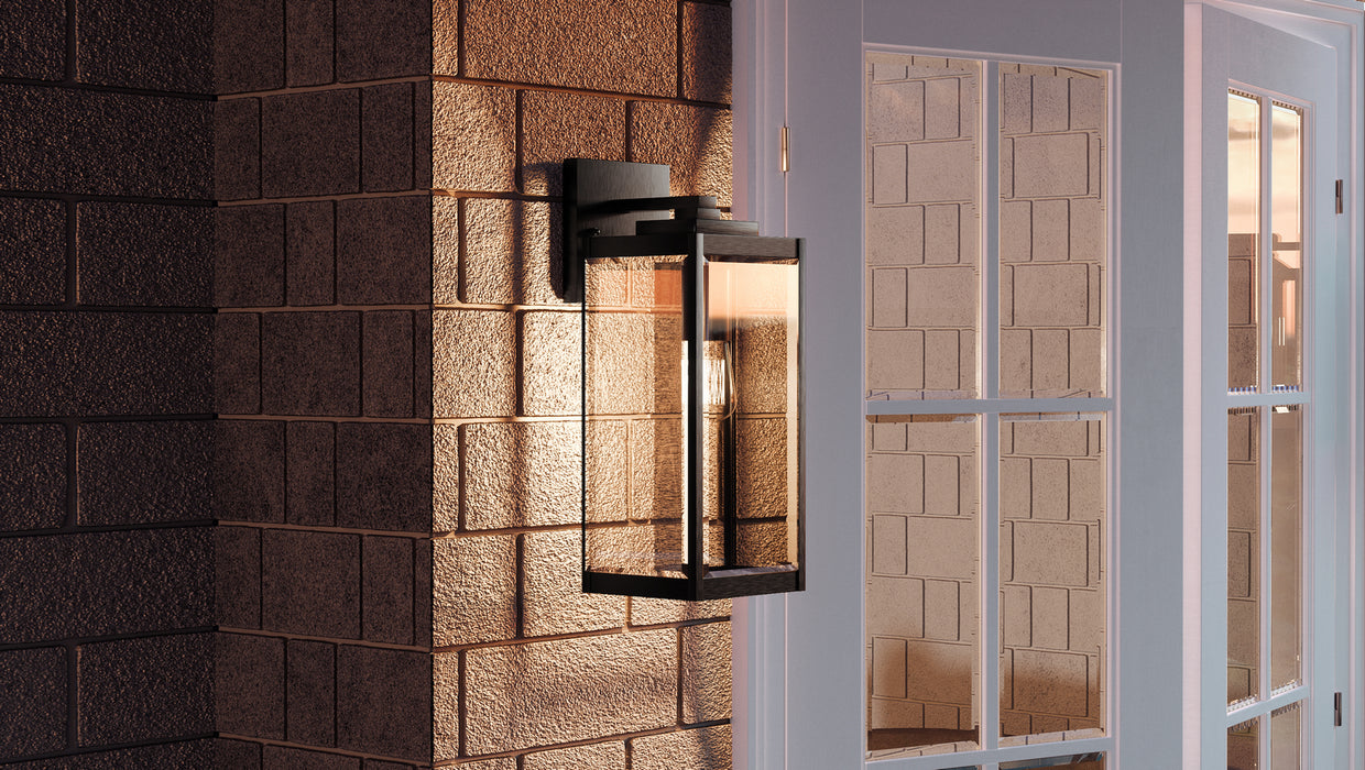 Myhouse Lighting Quoizel - WVR8407EK - One Light Outdoor Wall Lantern - Westover - Earth Black