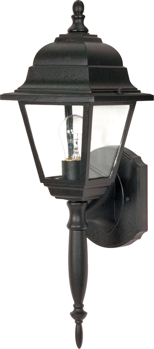 Myhouse Lighting Nuvo Lighting - 60-3455 - One Light Wall Lantern - Briton - Textured Black