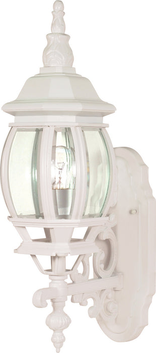 Myhouse Lighting Nuvo Lighting - 60-3467 - One Light Wall Lantern - Central Park - White