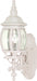 Myhouse Lighting Nuvo Lighting - 60-3467 - One Light Wall Lantern - Central Park - White