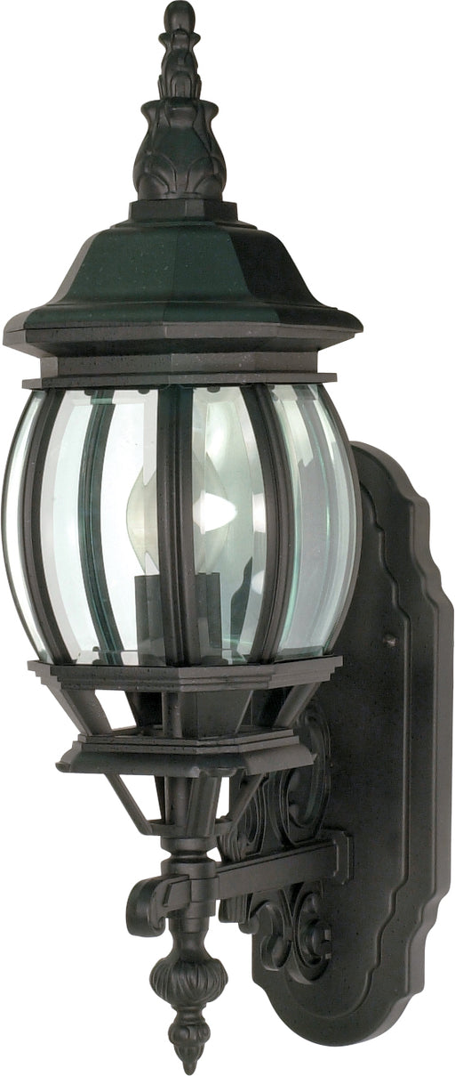 Myhouse Lighting Nuvo Lighting - 60-3469 - One Light Wall Lantern - Central Park - Textured Black