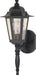 Myhouse Lighting Nuvo Lighting - 60-3472 - One Light Wall Lantern - Central Park - Textured Black