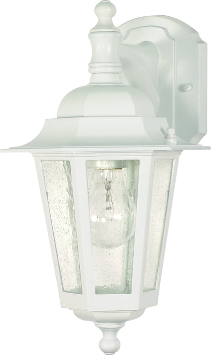 Myhouse Lighting Nuvo Lighting - 60-3473 - One Light Wall Lantern - Cornerstone - White