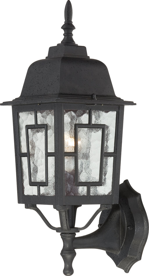 Myhouse Lighting Nuvo Lighting - 60-3489 - One Light Wall Lantern - Banyan - Textured Black