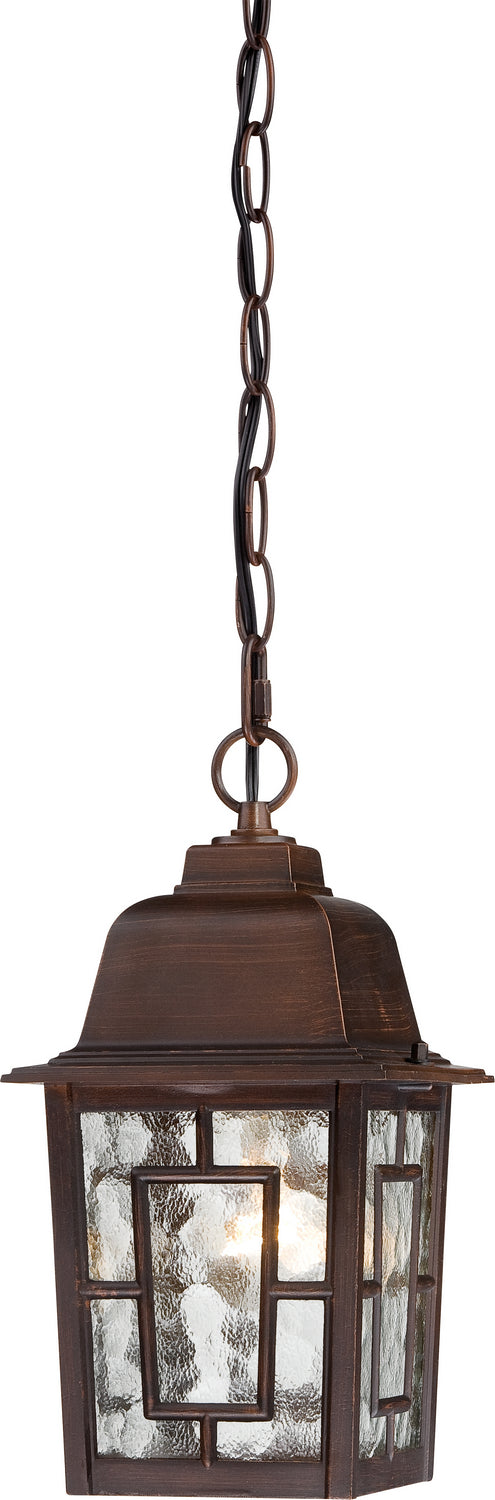 Myhouse Lighting Nuvo Lighting - 60-3490 - One Light Hanging Lantern - Banyan - Rustic Bronze