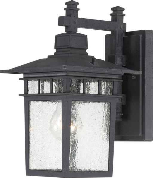 Myhouse Lighting Nuvo Lighting - 60-3493 - One Light Wall Lantern - Cove Neck - Textured Black