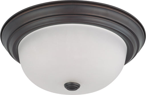 Myhouse Lighting Nuvo Lighting - 60-6011 - Two Light Flush Mount - Mahogany Bronze