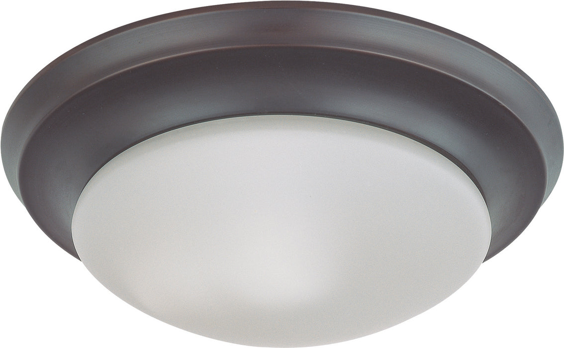 Myhouse Lighting Nuvo Lighting - 60-6013 - One Light Flush Mount - Mahogany Bronze