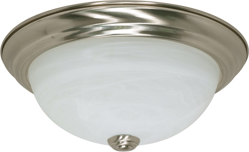 Myhouse Lighting Nuvo Lighting - 60-6000 - Two Light Flush Mount - Brushed Nickel