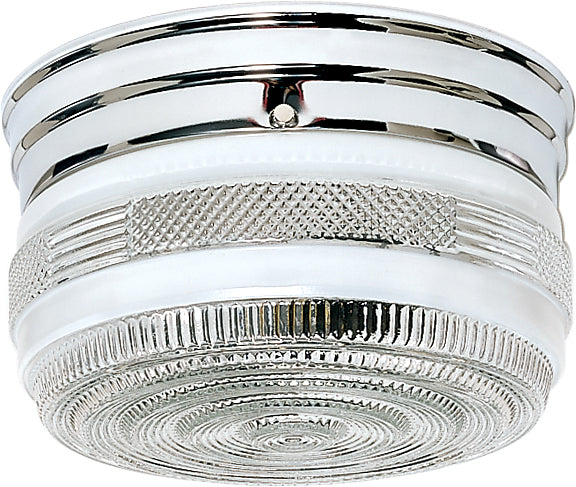 Myhouse Lighting Nuvo Lighting - 60-6027 - Two Light Flush Mount - Polished Chrome