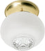 Myhouse Lighting Nuvo Lighting - 60-6029 - One Light Flush Mount - Polished Brass