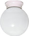 Myhouse Lighting Nuvo Lighting - 60-6033 - One Light Flush Mount - White