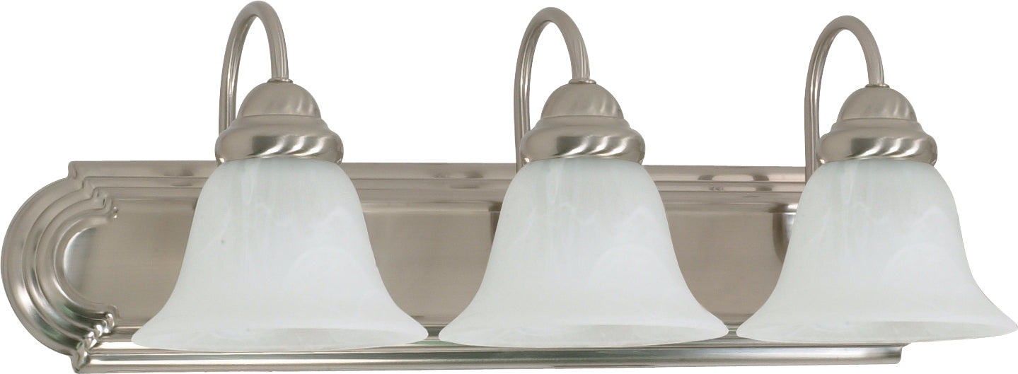 Myhouse Lighting Nuvo Lighting - 60-6075 - Three Light Vanity - Brushed Nickel