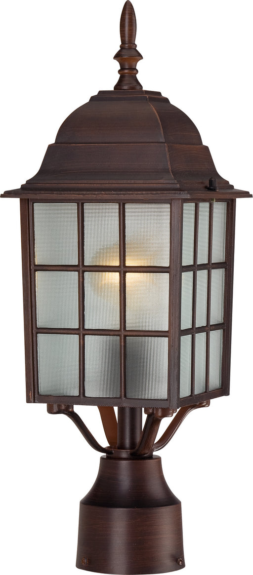 Myhouse Lighting Nuvo Lighting - 60-3483 - One Light Post Lantern - Rustic Bronze