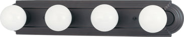 Myhouse Lighting Nuvo Lighting - 60-6081 - Four Light Vanity - Mahogany Bronze
