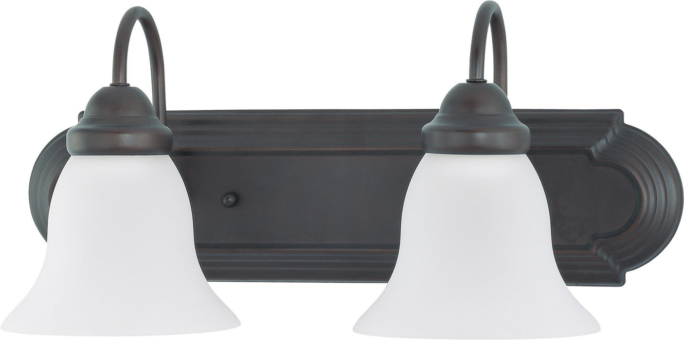 Myhouse Lighting Nuvo Lighting - 60-6082 - Two Light Vanity - Mahogany Bronze