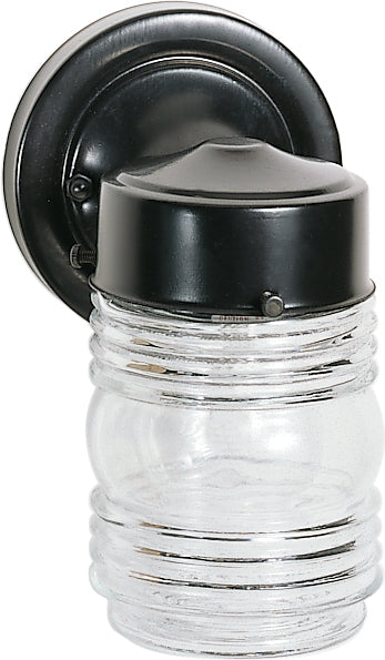 Myhouse Lighting Nuvo Lighting - 60-6111 - One Light Wall Lantern - Black