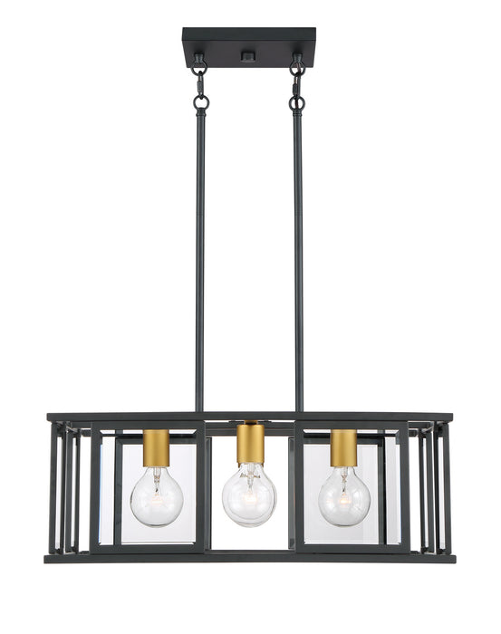 Myhouse Lighting Nuvo Lighting - 60-6414 - Four Light Pendant - Payne - Midnight Bronze