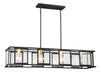 Myhouse Lighting Nuvo Lighting - 60-6417 - Four Light Trestle - Payne - Midnight Bronze